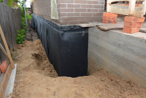 SJ Waterproofing Pros technician performing targeted Crawl Space Encapsulation assessment in Medford, NJ